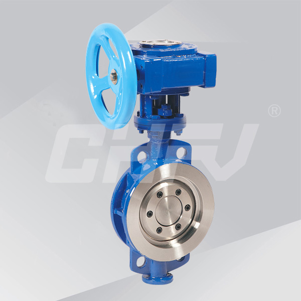 Wafer metal seal butterfly valve